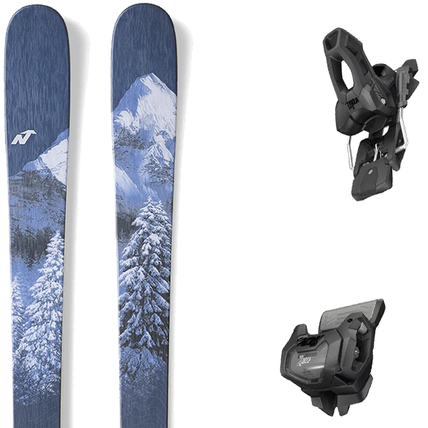 NORDICA SANTA ANA 93 BLUE WHITE + TYROLIA ATTACK 11 GW W/O BRAKE A 3 NORDICA SANTA ANA 93 BLUE WHITE + TYROLIA ATTACK 11 GW W/O BRAKE A