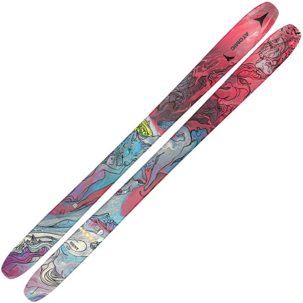 ATOMIC BENT 110 RED METALIC/BLUE + ATOMIC WARDEN 13 MNC BLACK/GOLD 4 ATOMIC BENT 110 RED METALIC/BLUE + ATOMIC WARDEN 13 MNC BLACK/GOLD - Afbeelding 2