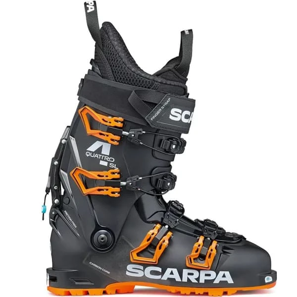 SCARPA 4-QUATTRO SL BLACK ORANGE 23 3 SCARPA 4-QUATTRO SL BLACK ORANGE 23