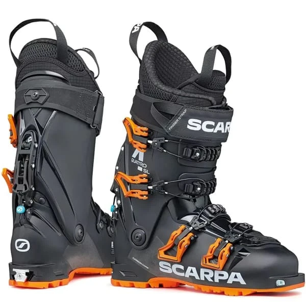 SCARPA 4-QUATTRO SL BLACK ORANGE 23 6 SCARPA 4-QUATTRO SL BLACK ORANGE 23 - Afbeelding 4