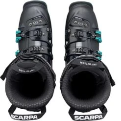 SCARPA 4-QUATTRO SL BLACK LAGOON W 23 -Ski Plezier 9 111350 4sl black lagoon 12013 502 1 05