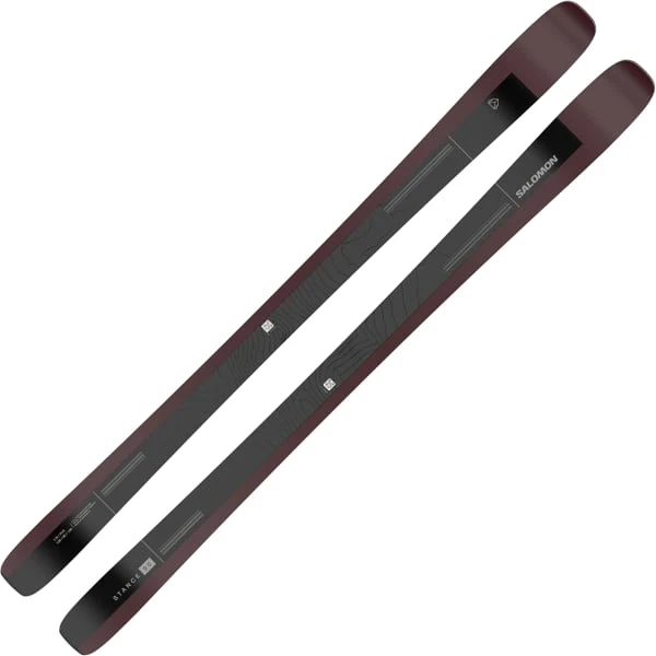 SALOMON N STANCE 90 BLACK/BURGANDY + MARKER SQUIRE 11 BLACK 4 SALOMON N STANCE 90 BLACK/BURGANDY + MARKER SQUIRE 11 BLACK - Afbeelding 2