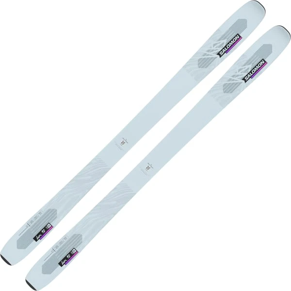 SALOMON N QST LUX 92 GRAY DAWN/NEO + TYROLIA ATTACK 11 GW W/O BRAKE A 3 SALOMON N QST LUX 92 GRAY DAWN/NEO + TYROLIA ATTACK 11 GW W/O BRAKE A - Afbeelding 2