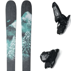 NORDICA SANTA ANA 104 FREE + MARKER GRIFFON 13 ID BLACK