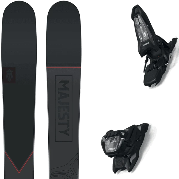 MAJESTY VANGUARD CARBON + MARKER GRIFFON 13 ID BLACK 3 MAJESTY VANGUARD CARBON + MARKER GRIFFON 13 ID BLACK