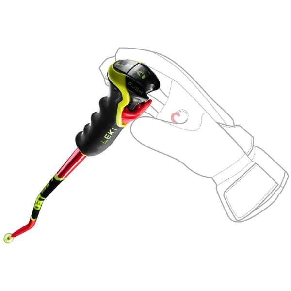 LEKI WORLDCUP LITE GS 3D RED/BLACK/NEON YELLOW 23 6 LEKI WORLDCUP LITE GS 3D RED/BLACK/NEON YELLOW 23 - Afbeelding 4