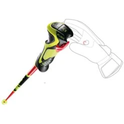 LEKI WORLDCUP LITE SL 3D RED/BLACK/NEON YELLOW 23 10 LEKI WORLDCUP LITE SL 3D RED/BLACK/NEON YELLOW 23 -Ski Plezier 9 117601 worldcup lite sl 3d red black neon yellow 652 65851 04