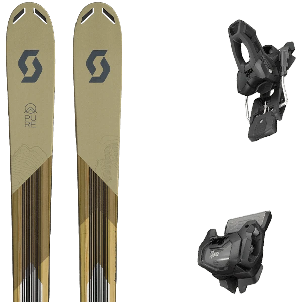 SCOTT PURE MISSION 98TI + TYROLIA ATTACK 11 GW W/O BRAKE A 3 SCOTT PURE MISSION 98TI + TYROLIA ATTACK 11 GW W/O BRAKE A