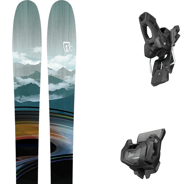 ICELANTIC RIVETER 95 + TYROLIA ATTACK 11 GW W/O BRAKE A 3 ICELANTIC RIVETER 95 + TYROLIA ATTACK 11 GW W/O BRAKE A