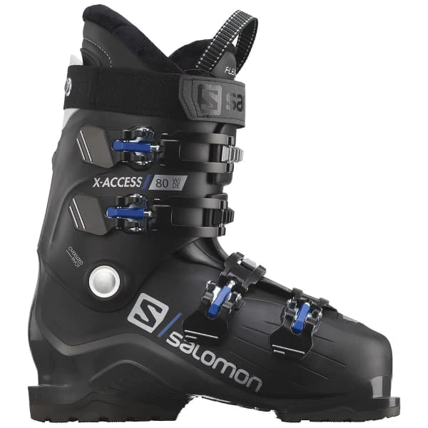SALOMON X ACCESS 80 WIDE BLACK/WHITE 23 3 SALOMON X ACCESS 80 WIDE BLACK/WHITE 23