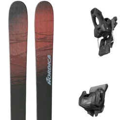 NORDICA UNLEASHED 114 RED/BLK/BLUE + TYROLIA ATTACK 11 GW W/O BRAKE A