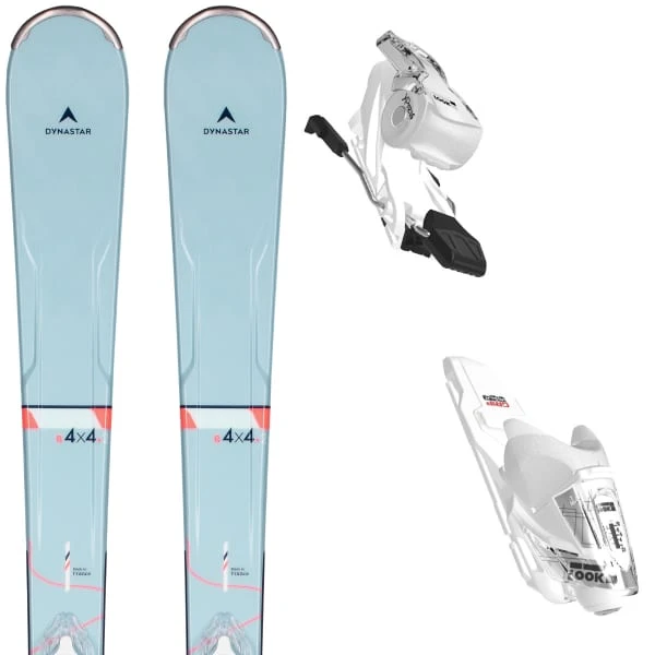 DYNASTAR E 4X4 2 + XPRESS W 10 GW B83 WHT/SPARKLE 23 3 DYNASTAR E 4X4 2 + XPRESS W 10 GW B83 WHT/SPARKLE 23