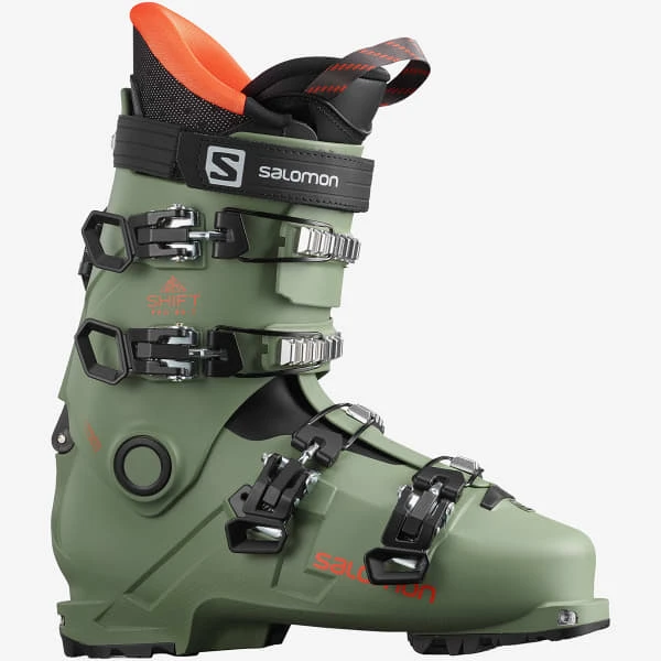 SALOMON SHIFT PRO 80T JR AT OIL GREEN 22 3 SALOMON SHIFT PRO 80T JR AT OIL GREEN 22