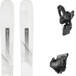 SALOMON STANCE W 94 WHITE/BLACK + TYROLIA ATTACK 11 GW W/O BRAKE A