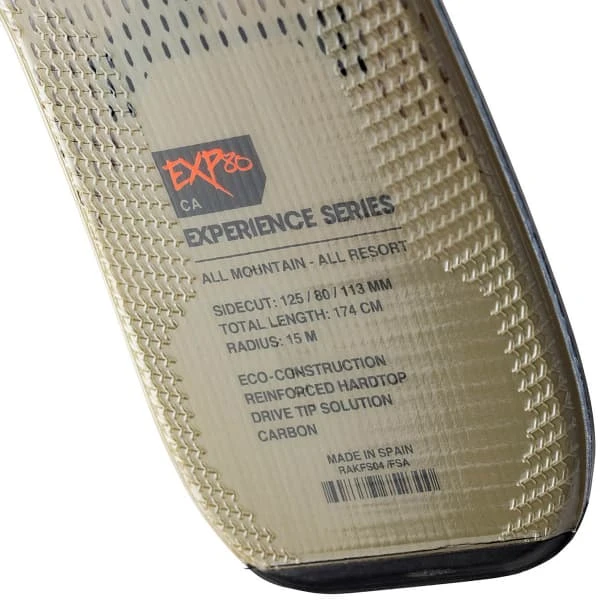 ROSSIGNOL EXPERIENCE 80 CARBON XP+XPRESS 11 GW B83 BLK CHR 23 8 ROSSIGNOL EXPERIENCE 80 CARBON XP+XPRESS 11 GW B83 BLK CHR 23 - Afbeelding 6