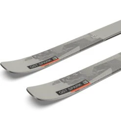 SALOMON QST SPARK GREY/ORANGE 23 -Ski Plezier 9 94712 qst spark grey orange l41494400 05