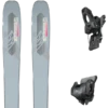 SALOMON QST LUMEN 99 LIGHT GREY/PINK + TYROLIA ATTACK 11 GW W/O BRAKE A 2 SALOMON QST LUMEN 99 LIGHT GREY/PINK + TYROLIA ATTACK 11 GW W/O BRAKE A -Ski Plezier 9 94716 qst lumen 99 light grey pink l41497100 pack 1
