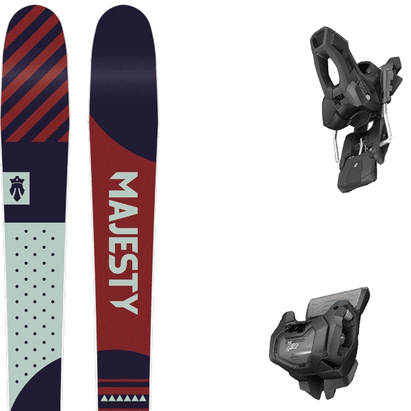 MAJESTY ADVENTURE GT W + TYROLIA ATTACK 11 GW W/O BRAKE A 3 MAJESTY ADVENTURE GT W + TYROLIA ATTACK 11 GW W/O BRAKE A