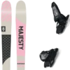 MAJESTY ADVENTURE LADY + MARKER GRIFFON 13 ID BLACK -Ski Plezier 9 98843 adventure lady 21masadventurew pack